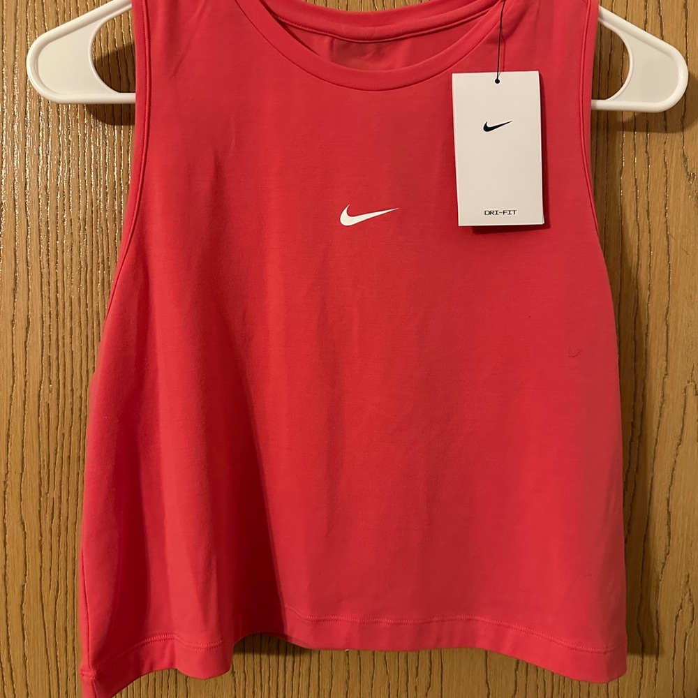 Nike Red Dri-FIT Tank Top